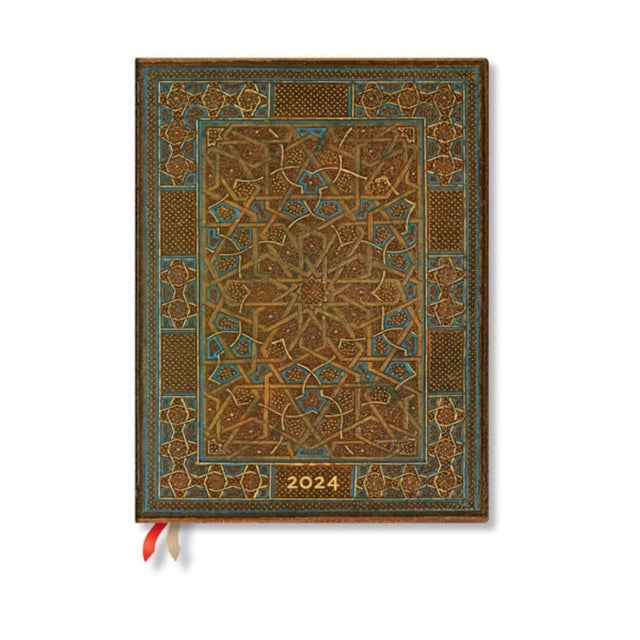 Book cover of: Midnight Star (Cairo Atelier) Ultra 12-month Dayplanner 2024. By: Paperblanks