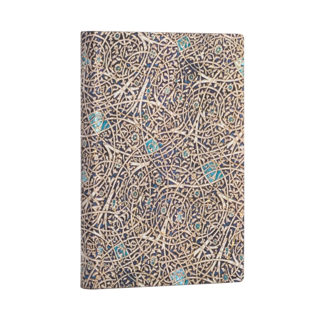 Book cover of: Granada Turquoise (Moorish Mosaic) Mini Lined Journal. By: Paperblanks