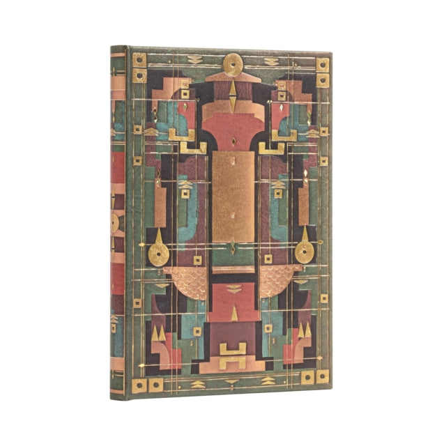 Book cover of: Lion’s Den (Sybil Pye Bindings) Midi Unlined Hardcover Journal. By: Paperblanks