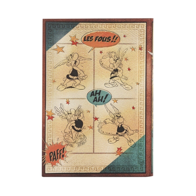 Book cover of: Asterix the Gaul (The Adventures of Asterix) Midi Unlined Hardback Journal (Elastic Band Closure)