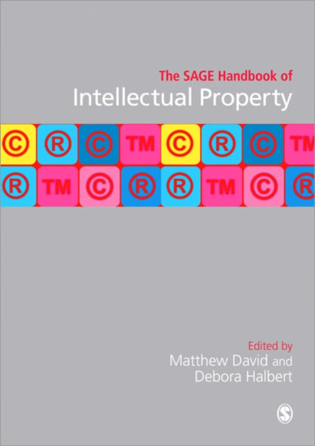 Book cover of: SAGE Handbook of Intellectual Property. By: Matthew David