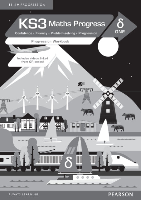 Book cover of: KS3 Maths Progress Progression Workbook Delta 1