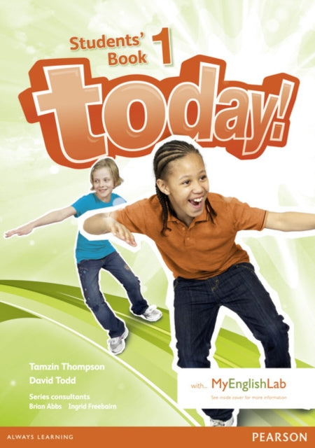 Book cover of: Today! 1 Students' Book and MyLab Pack. By: David Todd