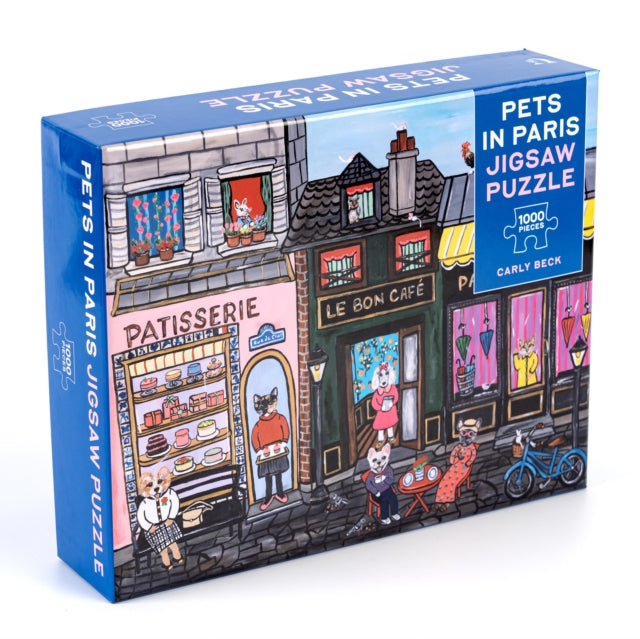Book cover of: Pets in Paris 1,000-Piece Jigsaw Puzzle
