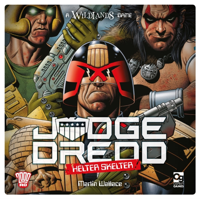 Book cover of: Judge Dredd: Helter Skelter. By: Martin Wallace