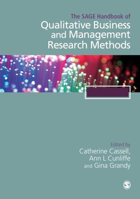 Book cover of: SAGE Handbook of Qualitative Business and Management Research Methods. By: Catherine Cassell