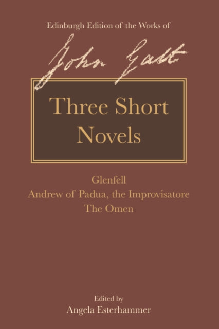 Book cover of: Three Short Novels. By: John Galt