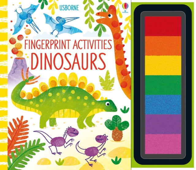 Book cover of: Fingerprint Activities Dinosaurs. By: WATT, FIONA