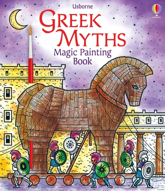 Book cover of: Greek Myths Magic Painting Book
