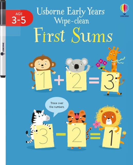 Book cover of: Early Years Wipe-Clean First Sums