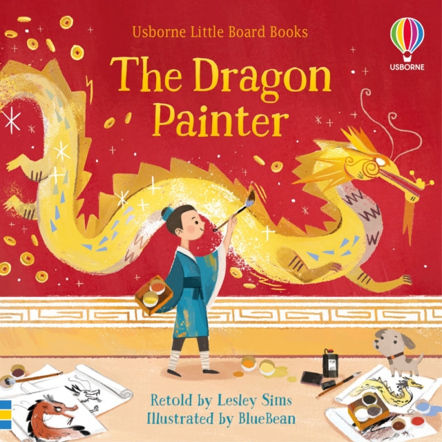 Book cover of: Dragon Painter. By: Lesley Sims