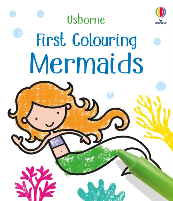 Book cover of: First Colouring Mermaids