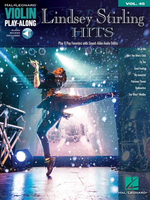 Book cover of: Lindsey Stirling Hits. By: Lindsey Stirling