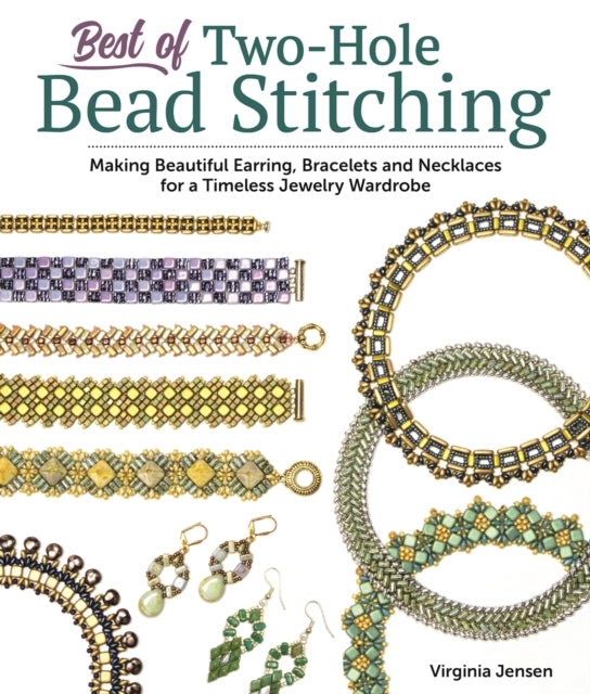 Book cover of: Best of Two-Hole Bead Stitching. By: Virginia Jensen