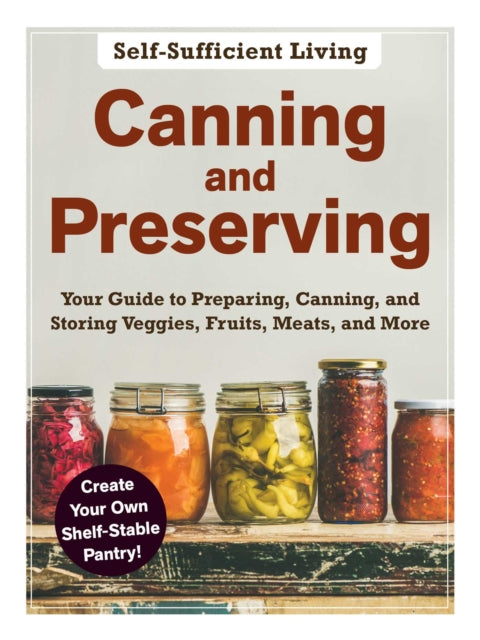 Book cover of: Canning and Preserving. By: Adams Media