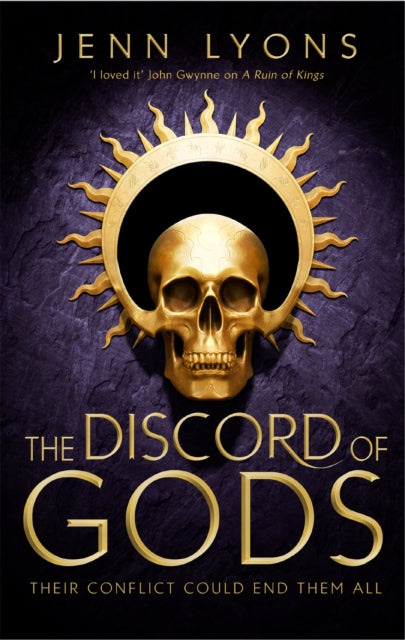 Book cover of: Discord of Gods. By: Jenn Lyons