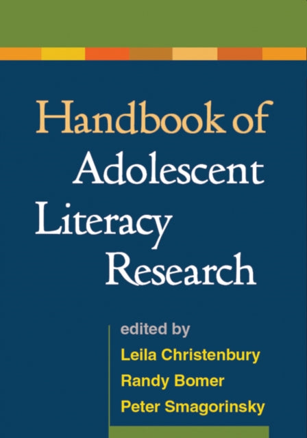 Book cover of: Handbook of Adolescent Literacy Research