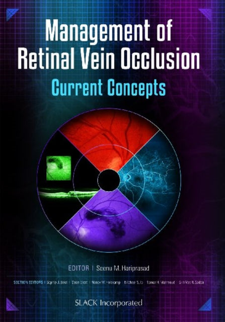 Book cover of: Management of Retinal Vein Occlusion. By: Seenu M. Hariprasad
