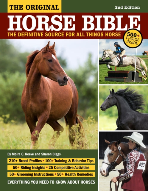 Book cover of: Original Horse Bible, 2nd Edition. By: Moira C. Reeve