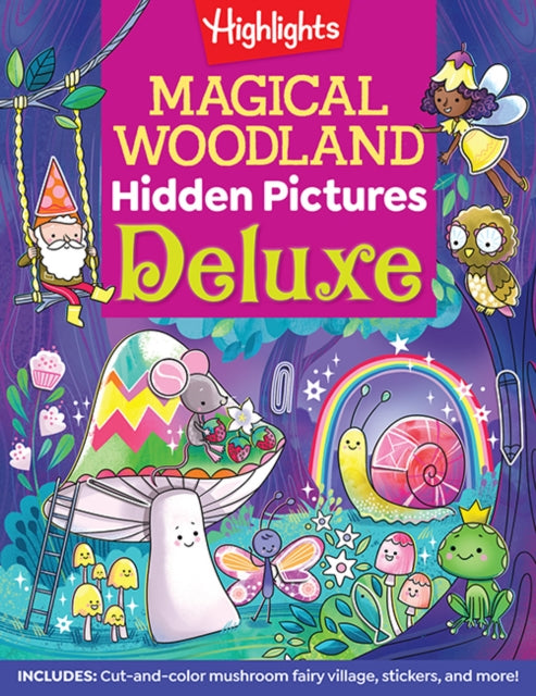 Book cover of: Magical Woodland Puzzles Deluxe. By: Highlights