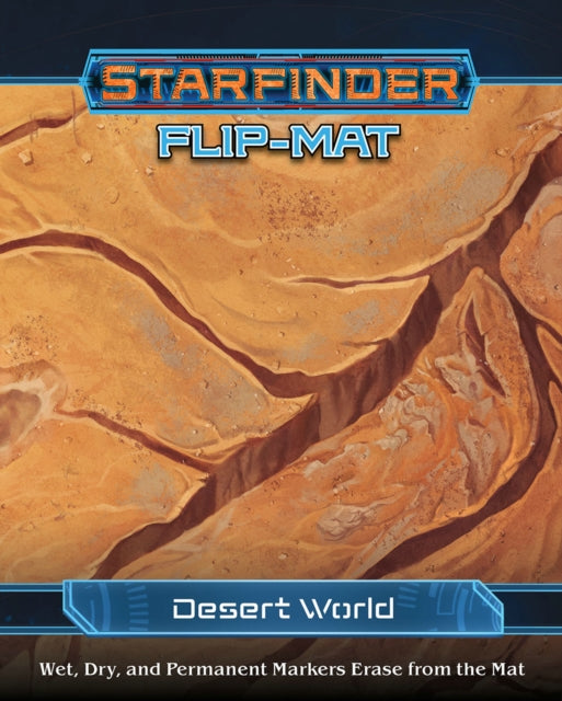 Book cover of: Starfinder Flip-Mat: Desert World