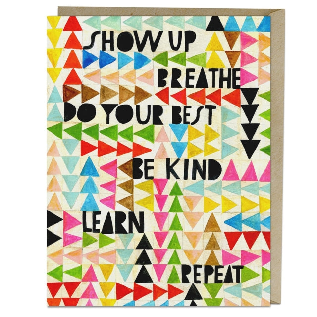 Book cover of: 6-Pack Lisa Congdon for Em & Friends Women Show Up, Breathe Card