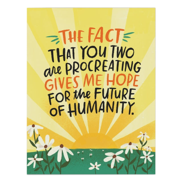 Book cover of: 6-Pack Em & Friends Future of Humanity Baby Card