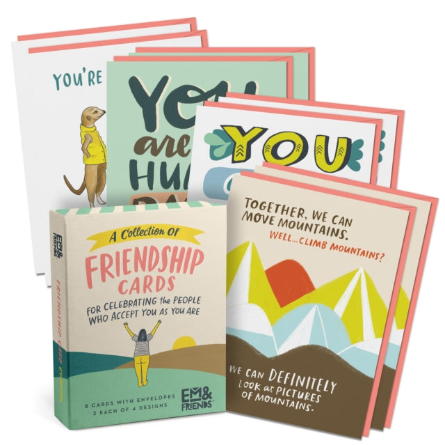 Book cover of: Em & Friends Friendship/Encouragement Cards, Box of 8 Assorted