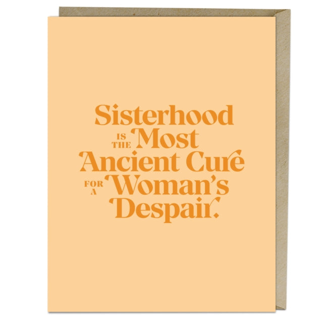 Book cover of: 6-Pack Elizabeth Gilbert for Em & Friends Sisterhood Card