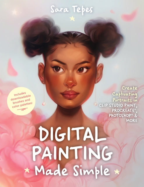 Book cover of: Beginner's Guide to Digital Painting. By: Sara Tepes