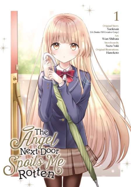 Book cover of: Angel Next Door Spoils Me Rotten 01 (Manga). By: Saekisan