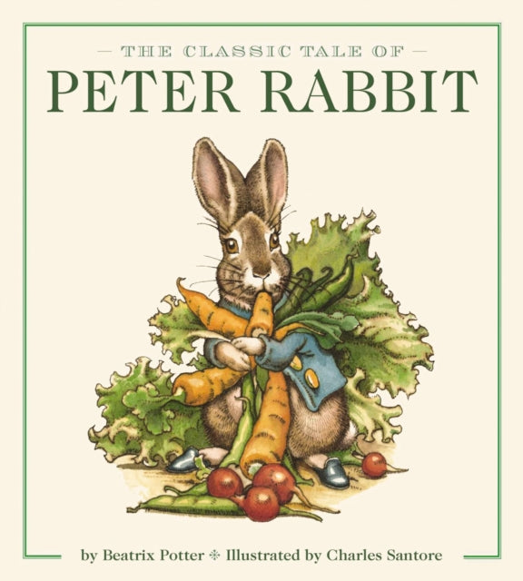 Book cover of: Classic Tale of Peter Rabbit Oversized Padded Board Book (The Revised Edition). By: Beatrix Potter