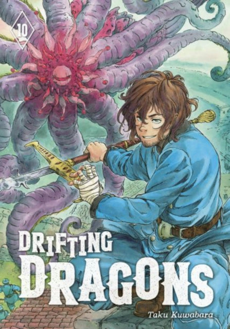 Book cover of: Drifting Dragons 10. By: Taku Kuwabara