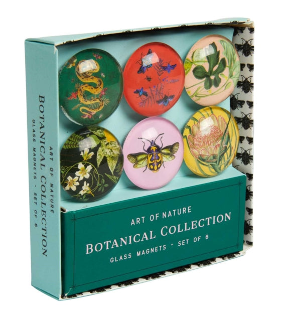 Book cover of: Art of Nature: Botanical Glass Magnet Set