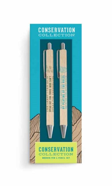Book cover of: Conservation Series: Pen and Pencil Set. By: Insights