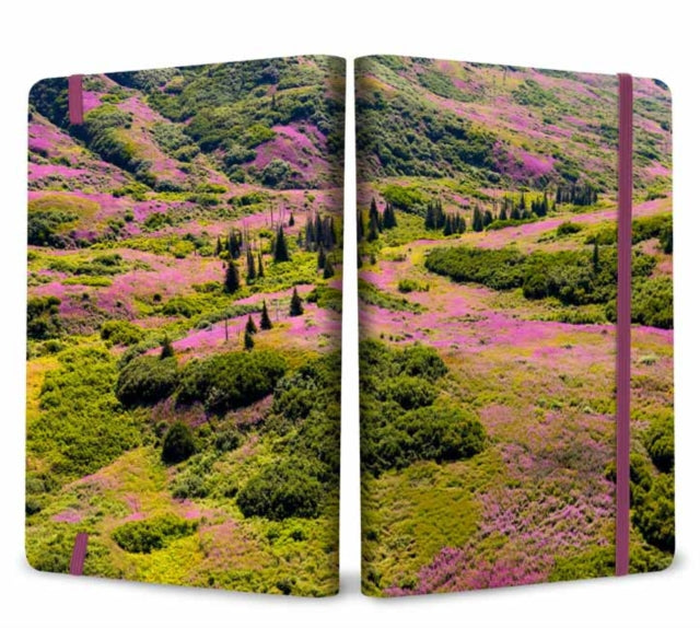 Book cover of: Refuge: Purple Fireweed Softcover Notebook. By: Insights