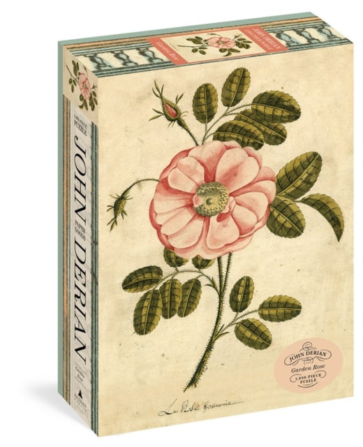 Book cover of: John Derian Paper Goods: Garden Rose 1,000-Piece Puzzle. By: John Derian