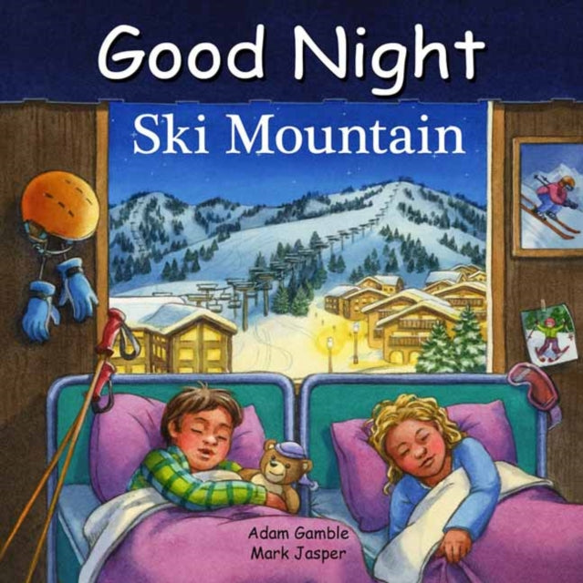 Book cover of: Good Night Ski Mountain. By: Adam Gamble