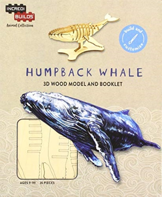 Book cover of: IncrediBuilds Animal Collection: Humpback Whale