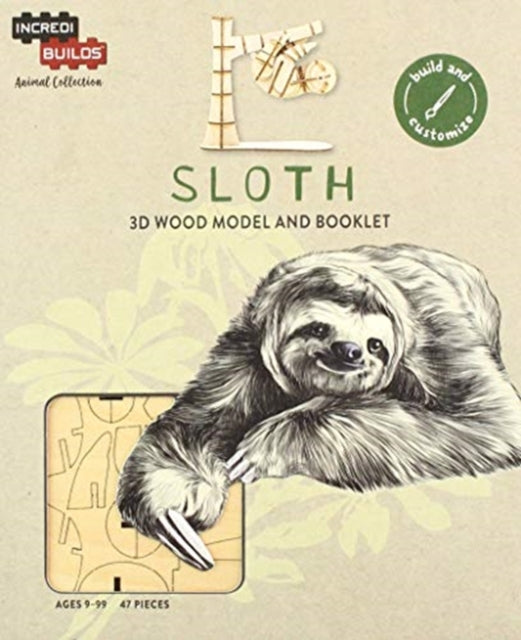 Book cover of: IncrediBuilds Animal Collection: Sloth