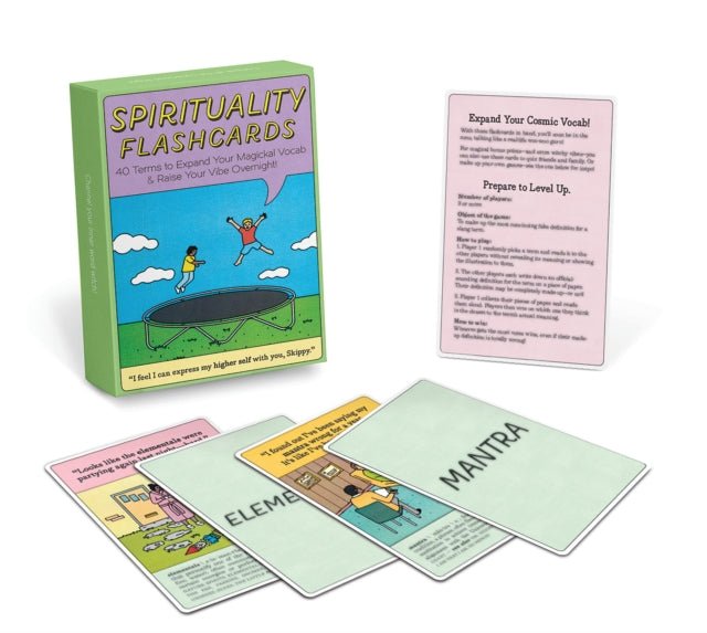 Book cover of: Knock Knock Spirituality Flashcards Deck, 40 Cards