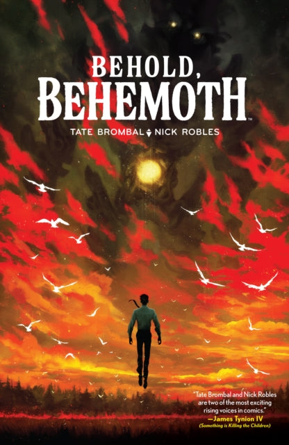 Book cover of: Behold, Behemoth. By: Tate Brombal