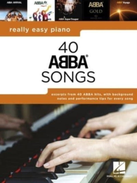 Book cover of: Really Easy Piano. By: ABBA