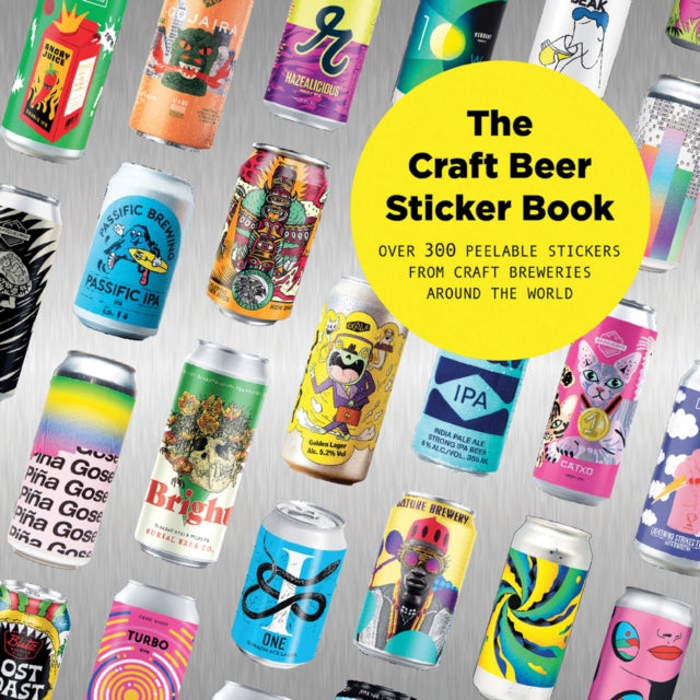 Book cover of: Craft Beer Sticker Book. By: Suridh Hassan