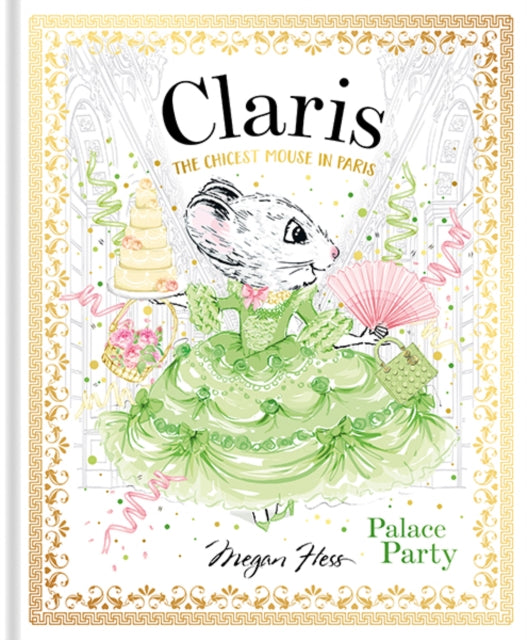 Book cover of: Claris: Palace Party. By: Megan Hess