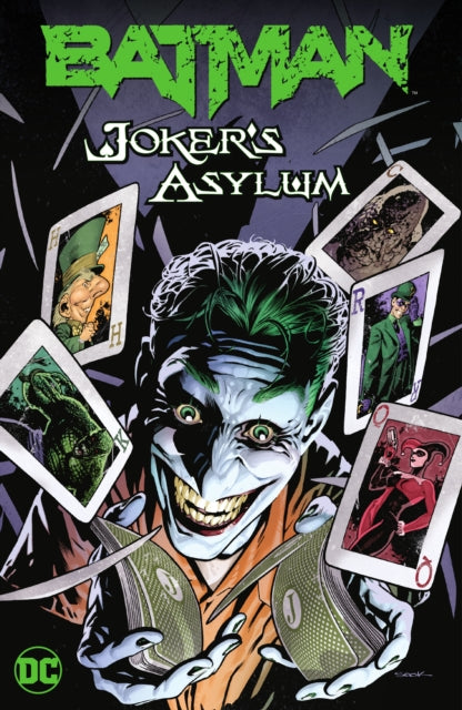 Book cover of: Batman: Joker's Asylum. By: Jason Aaron
