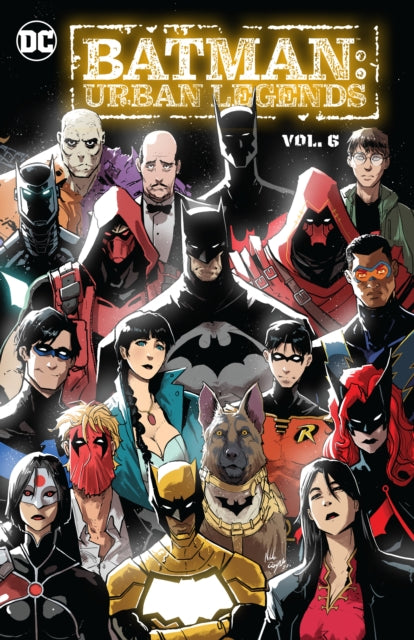 Book cover of: Batman: Urban Legends Vol. 6. By: Jamal Campbell