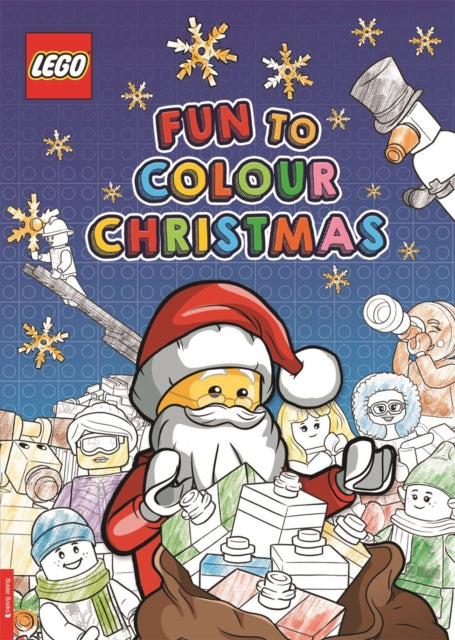 Book cover of: LEGO® Books: Fun to Colour Christmas. By: Buster Books