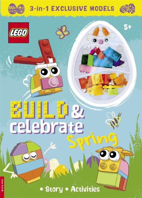 Book cover of: LEGO®: Build & Celebrate Spring (includes 30 bricks). By: Buster Books