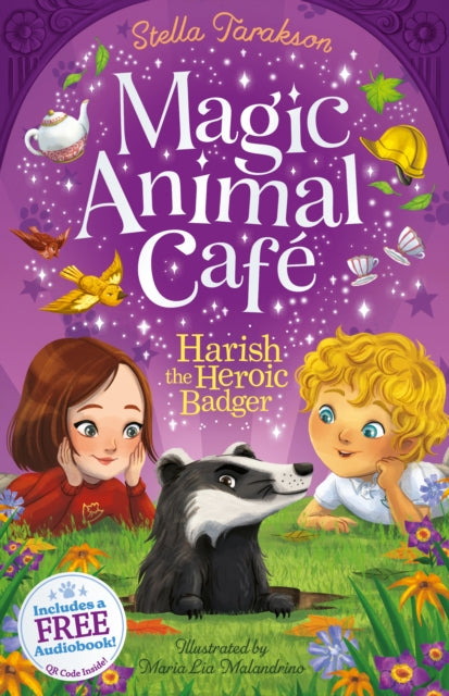 Magic Animal Cafe: Harish the Heroic Badger 9781782269342 Stella Tarakson
